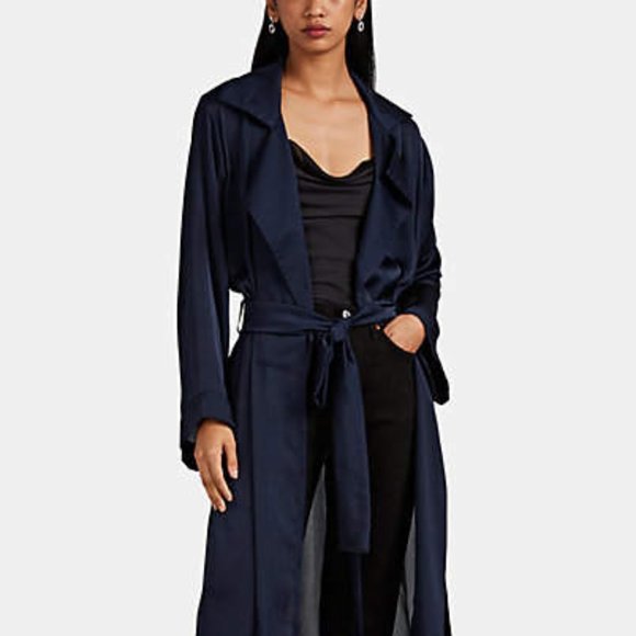 Juan Carlos Obando's Studio Trench Coat - Navy